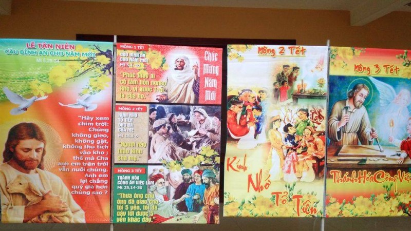 Một số hình ảnh chuẩn bị mừng xuân Bính Thân