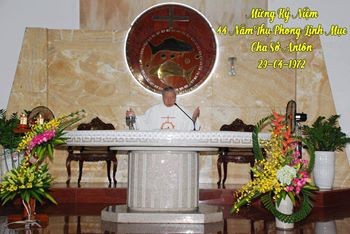 Mừng Kỷ Niệm 44 Năm Hồng Ân Linh Mục Cha sở Antôn