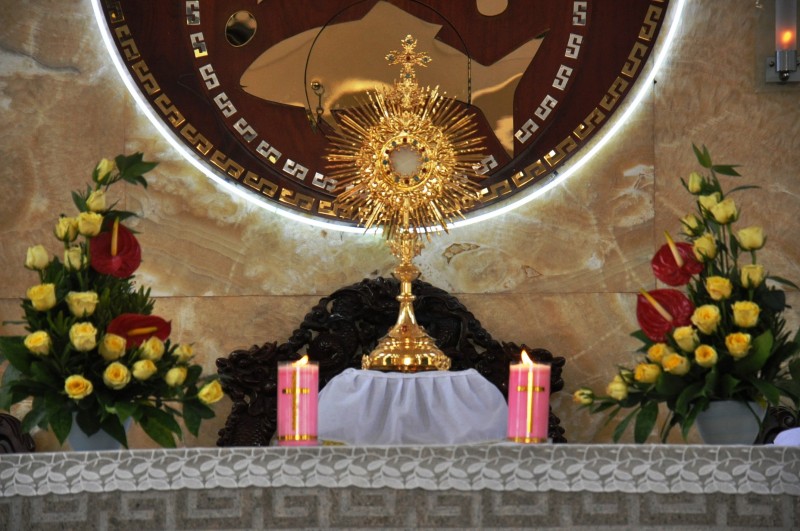 Giáo xứ Chầu Thánh Thể thay Giáo phận