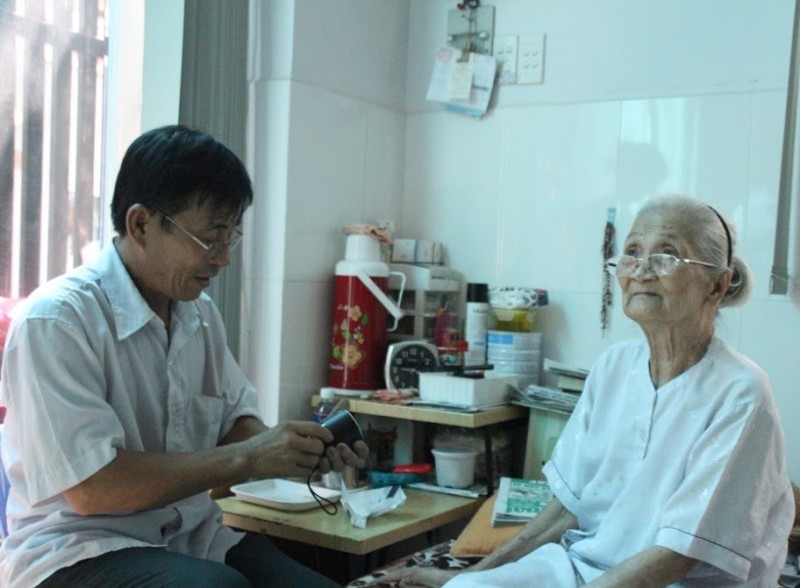 Gặp gỡ quý cụ cao niên giáo khu Phaolô