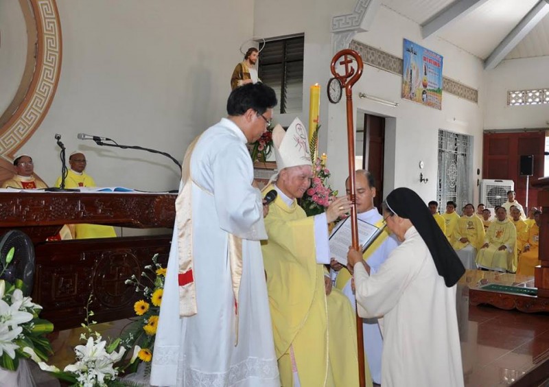 Thánh Lễ chúc phong Viện Mẫu Tiên Khởi