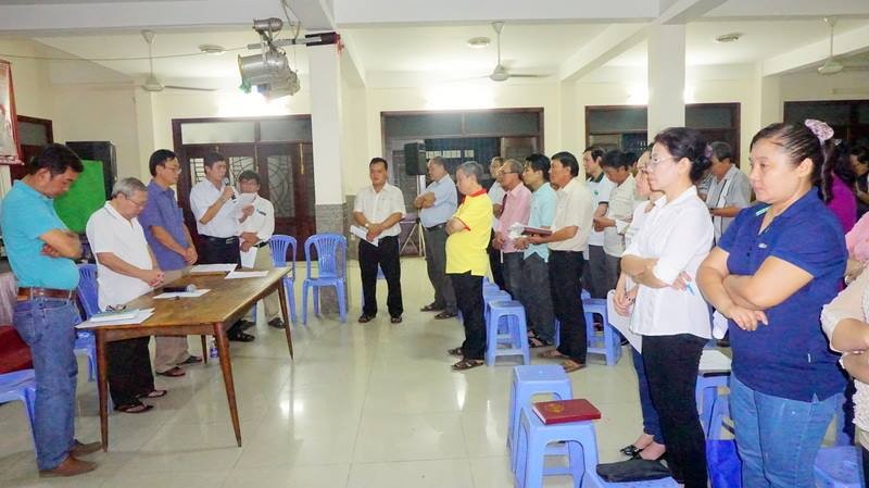 Họp hội đồng giáo xứ tháng 12-2016