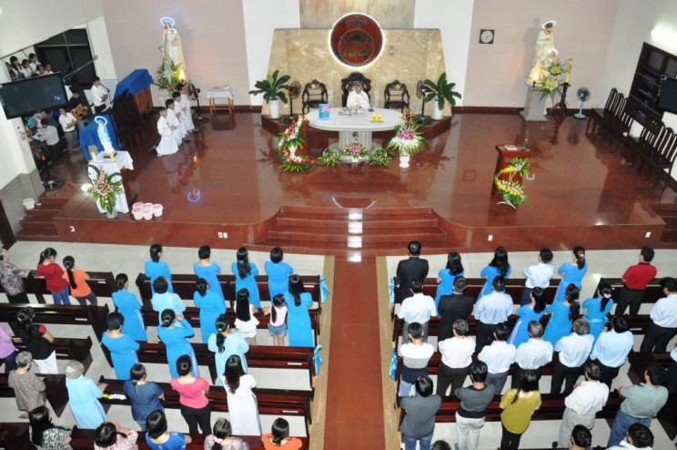 Giáo khu Đức Mẹ Vô Nhiễm mừng lễ bổn mạng