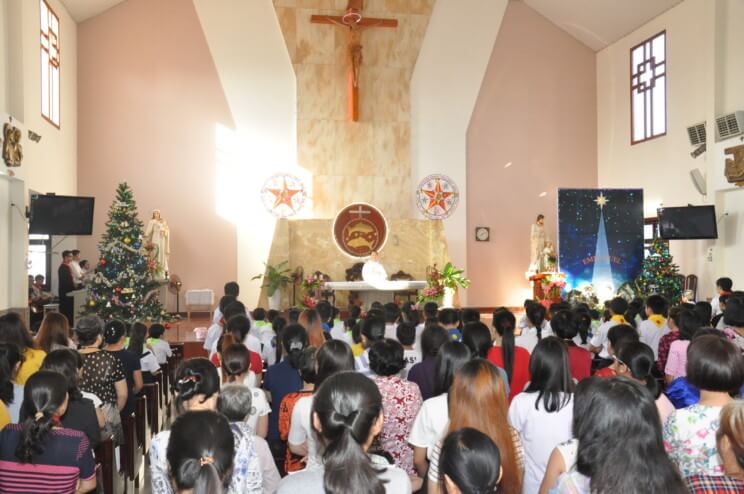 Thánh lễ  Mừng Kính Đức Mẹ Thiên Chúa