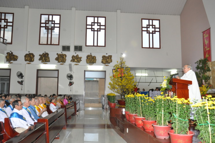 Thánh lễ Chúc Thọ Quý Cụ Cao Niên