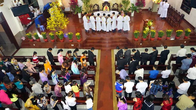 Thánh lễ Giao Thừa năm 2017