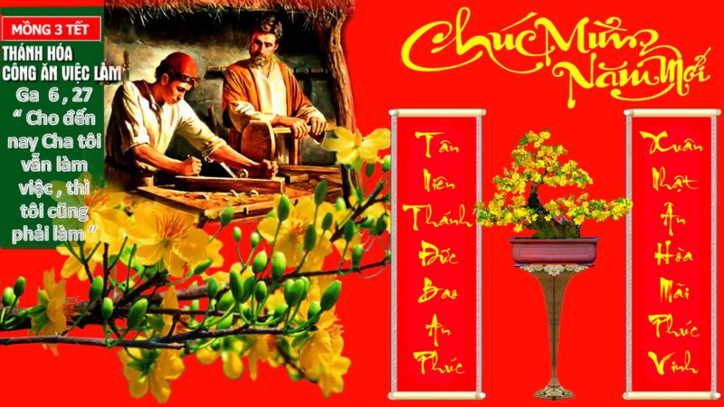 [Audio Thánh Lễ] Mùng 3 Tết Xuân Đinh Dậu 2017 Thánh Hóa Công Ăn Việc Làm Năm A