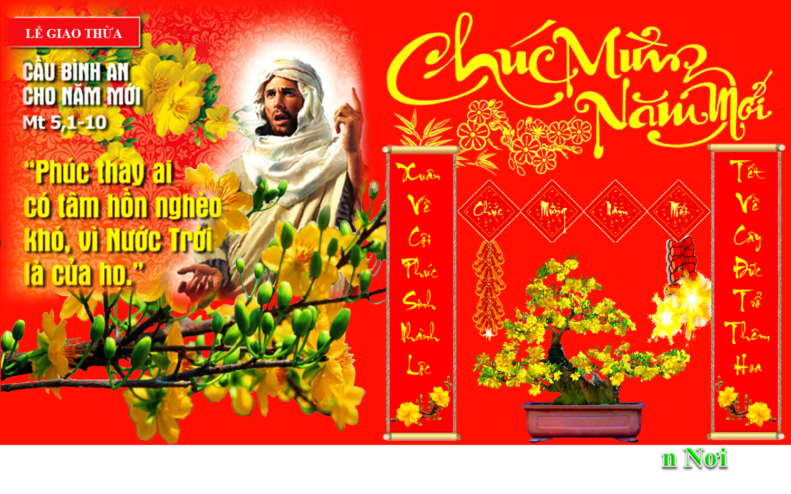 [Audio Thánh Lễ]Thánh Lễ Giao Thừa Mừng Xuân Đinh Dậu 2017 Năm A