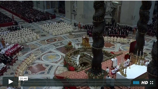 Video: Suy Niệm với Đức Thánh Cha Phanxicô 02/12/2017: Lễ Mẹ Thiên Chúa - Ngày Hòa Bình Thế Giới