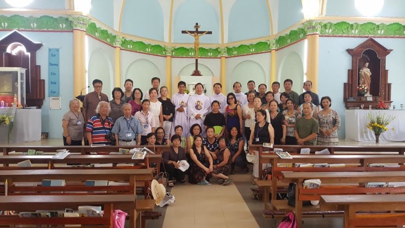 ĐOÀN HÀNH HƯƠNG “4 NƯỚC” HÀNH HƯƠNG ĐỨC MẸ LA MÃ BẾN TRE