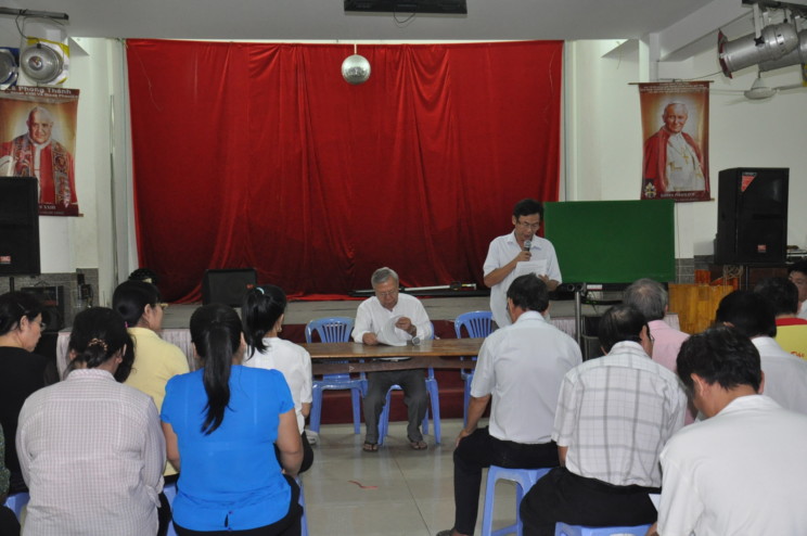 Họp Hội đồng mục vụ giáo xứ