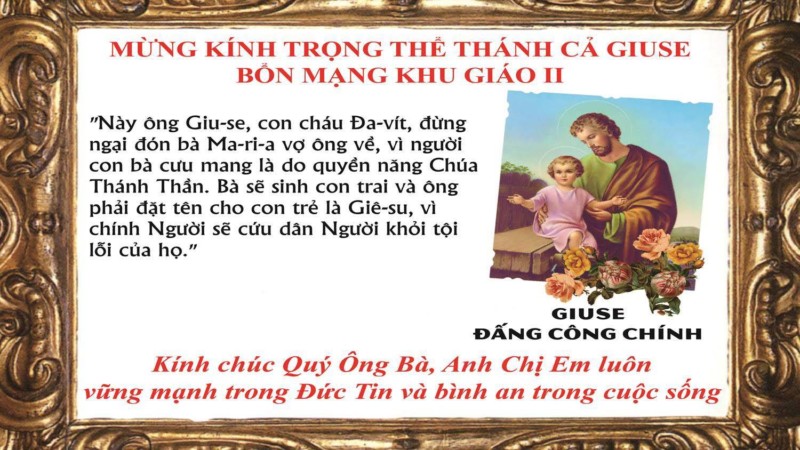 [Audio Thánh Lễ] Thánh Lễ Kính Thánh Giuse Cả