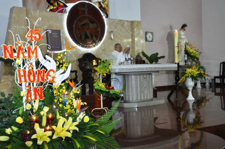 [Audio Thánh Lễ] Mừng kỷ Niệm 45 Năm Hồng Ân Linh Mục Cha Sở Antôn Mai Đức Huy 1972. 29/4/2017.
