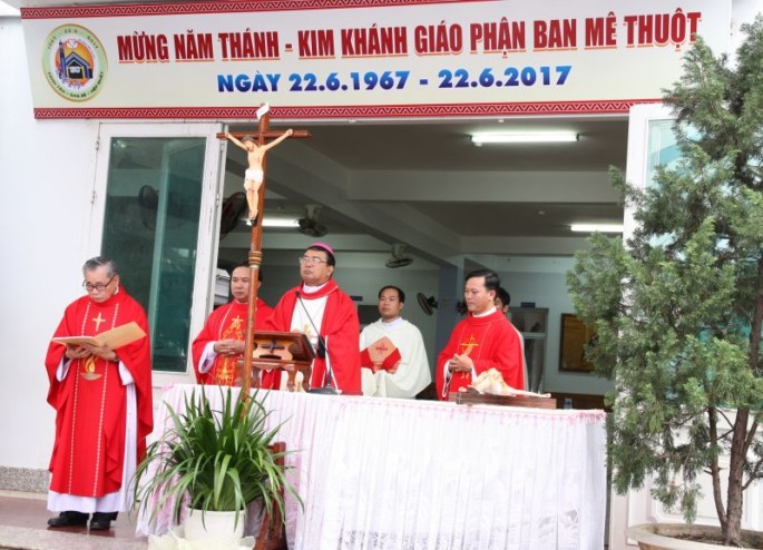 Khai mạc Năm Thánh mừng Kim Khánh Giáo phận Ban Mê Thuột