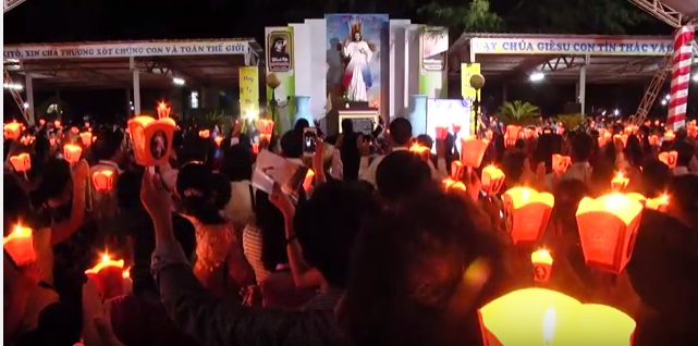 Đêm canh thức: “Cùng Mẹ La Vang đến với Lòng Thương Xót Chúa”