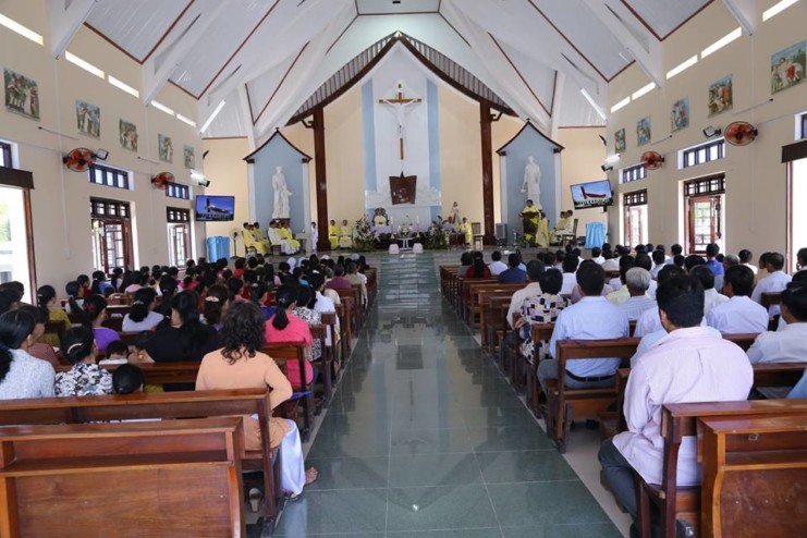 HỌ ĐẠO TRÀ BAN KỶ NIỆM 85 NĂM THÀNH LẬP &TRÙNG TU NHÀ THỜ