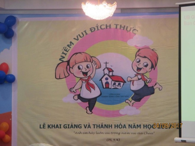BAN GIÁO DỤC CÔNG GIÁO SÀI GÒN : THÁNH LỄ KHAI GIẢNG NĂM HỌC MỚI