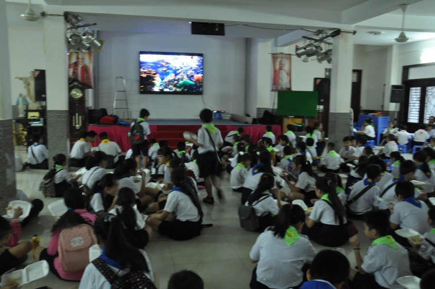 Cha sở cho chay thử màn hình leb