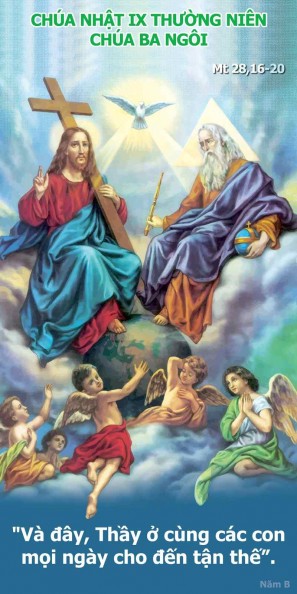 [AUDIO THÁNH LỄ] CHÚA NHẬT VIII THƯỜNG NIÊN CHÚA NHẬT CHÚA BA NGÔI NĂM B THÁNH LỄ THIẾU NHI