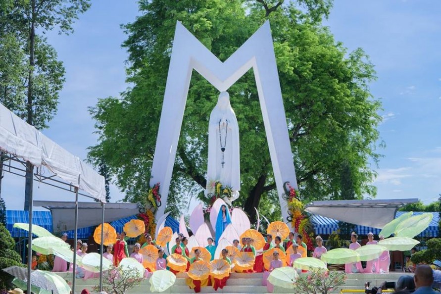 TTHH FATIMA VĨNH LONG : HÀNH HƯƠNG KÍNH MẸ 13.5 & MỪNG LỄ CHÚA THĂNG THIÊN