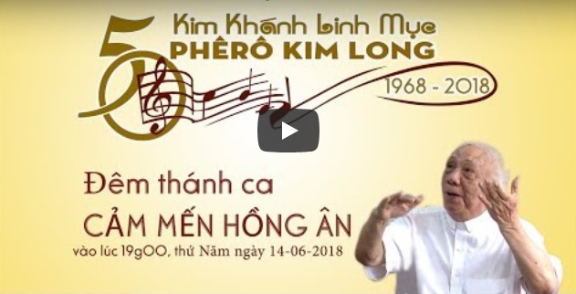Đêm Thánh ca CẢM MẾN HỒNG ÂN của Cha Giáo Phêrô