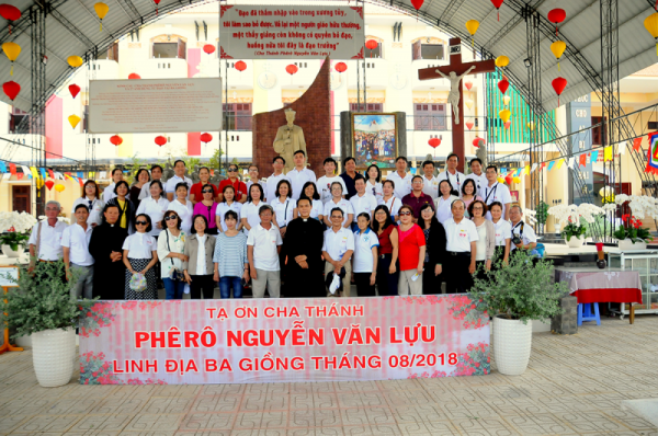 Gia đình MVTT TGP SG: Hành hương Năm Thánh các Thánh Tử Đạo Việt Nam tại Ba Giồng