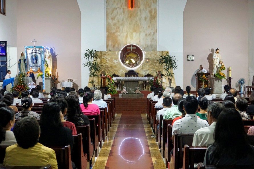 Hội Lêgiô Mariae  Phú Hòa mừng bổn mạng