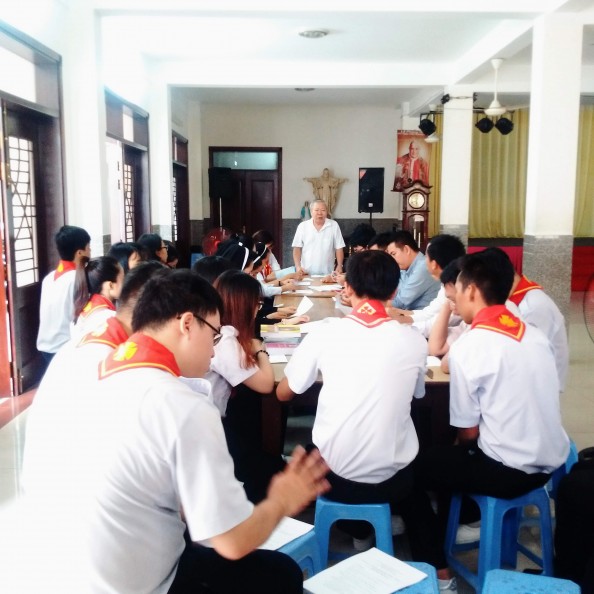 Họp trù bị cho Năm học Giáo lý niên khóa 2018-2019