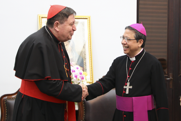 ĐHY João Braz de Aviz thăm TGP Sài Gòn