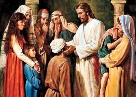 XIN CHÚA CHỮA MÙ LÒA THIÊNG LIÊNG