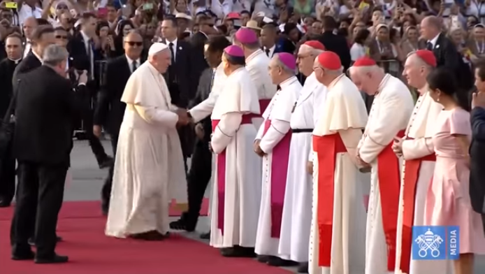 Panama lưu luyến từ biệt Đức Thánh Cha Phanxicô