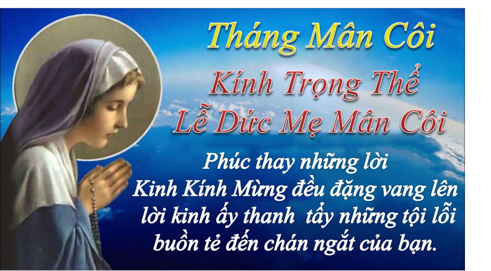 [AUDIO THÁNH LỄ] CHÚA NHẬT XXVII THƯỜNG NIÊN LỄ TRỌNG ĐỨC MẸ MÂN CÔI NĂM C THÁNH LỄ THIẾU NHI