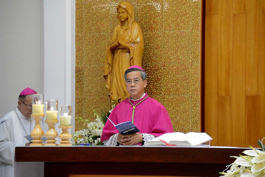 Đức Tổng Giám mục Giuse Nguyễn Năng tuyên xưng đức tin