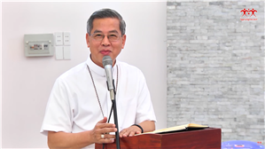 ĐTGM Giuse Nguyễn Năng gặp gỡ Liên Tu sĩ nhân dịp Tất Niên (năm Kỷ Hợi)