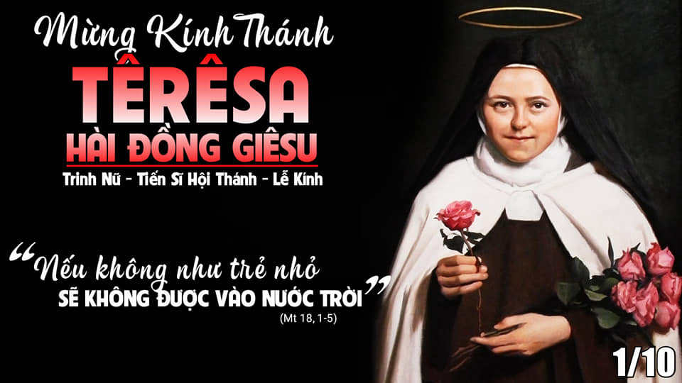 Thánh Têrêsa Hài Đồng Giêsu   01-10