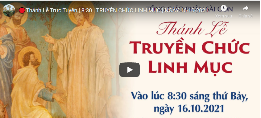 Thánh lễ Truyền chức Linh mục