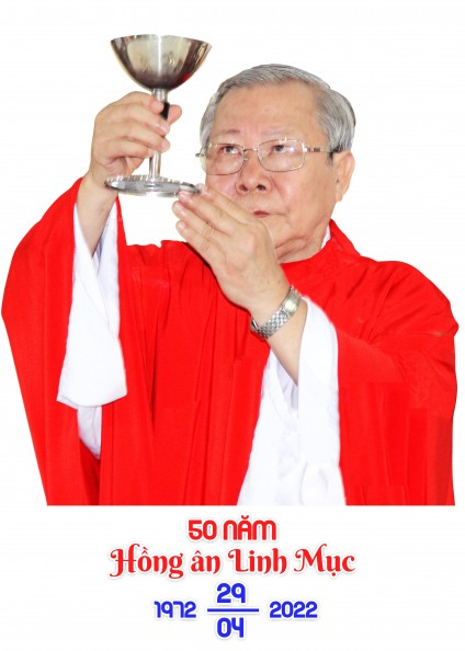 Chúc mừng Kim khánh Linh mục Cha cố Antôn