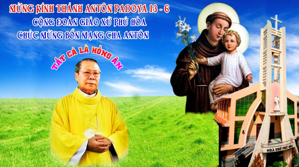 Chúc mừng Bổn mạng Cha Antôn Mai Đức Huy