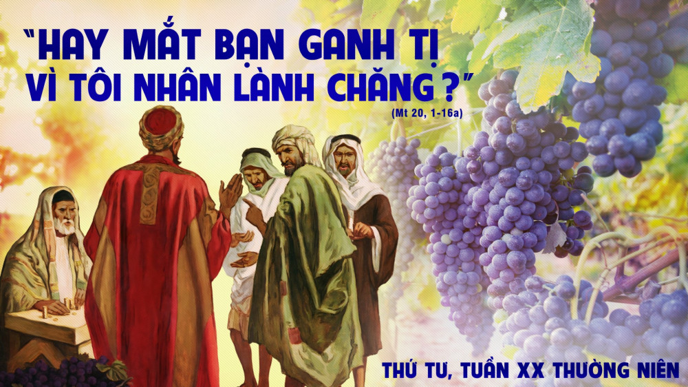 Thứ Tư tuần XX - TN : Tình yêu và lòng thương xót của Chúa