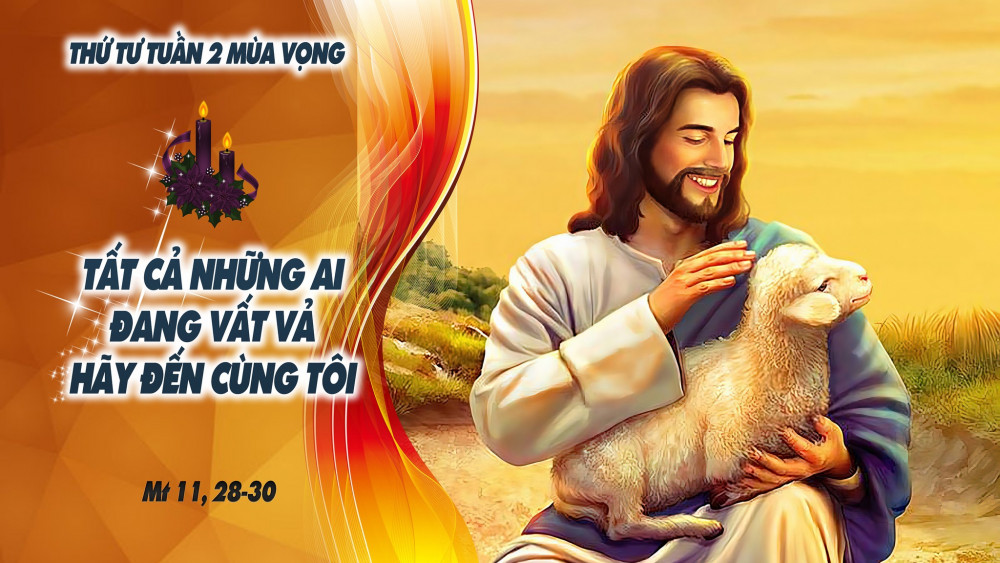 Thứ Tư Tuần  thứ hai Mùa Vọng :  Học với Chúa