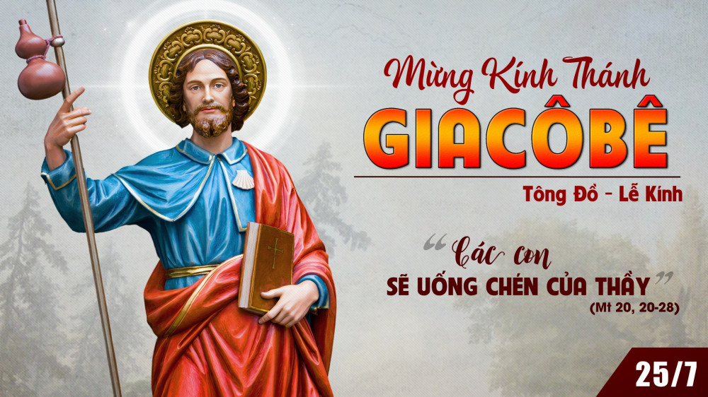 Ngày 25/07 kính Thánh Giacôbê Tông Đồ