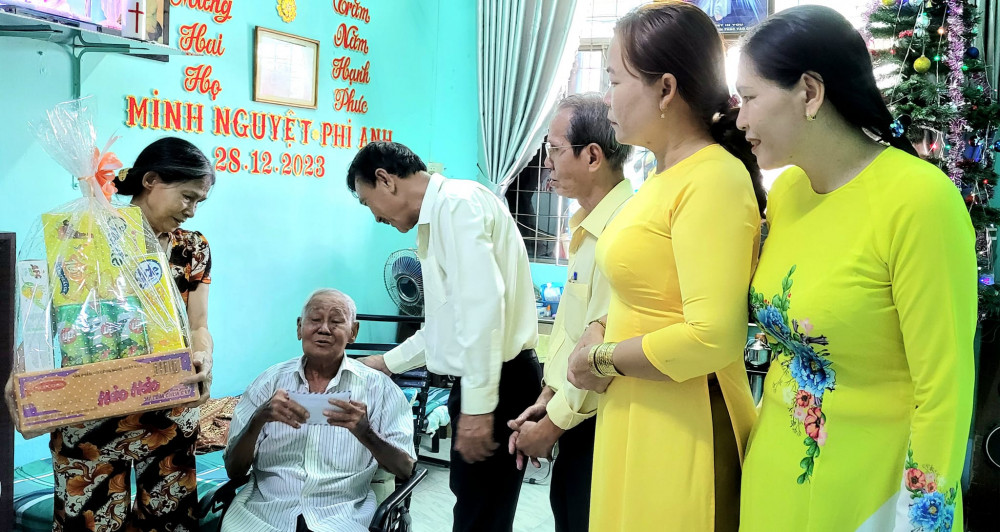 Giáo họ Thánh Martino : thực hiện chương trình “Xuân yêu thương”