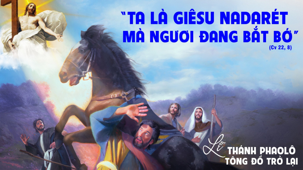 Ngày 25/01 : Kính Thánh Phaolo Trở Lại