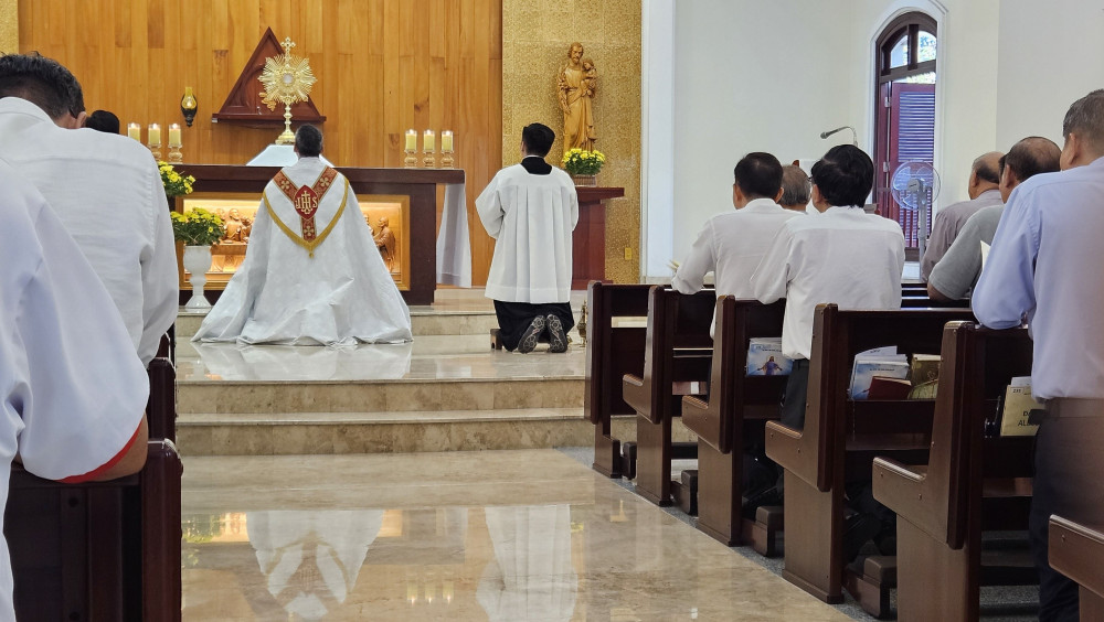 Linh mục đoàn Sài Gòn: Tĩnh tâm tháng 1/2024