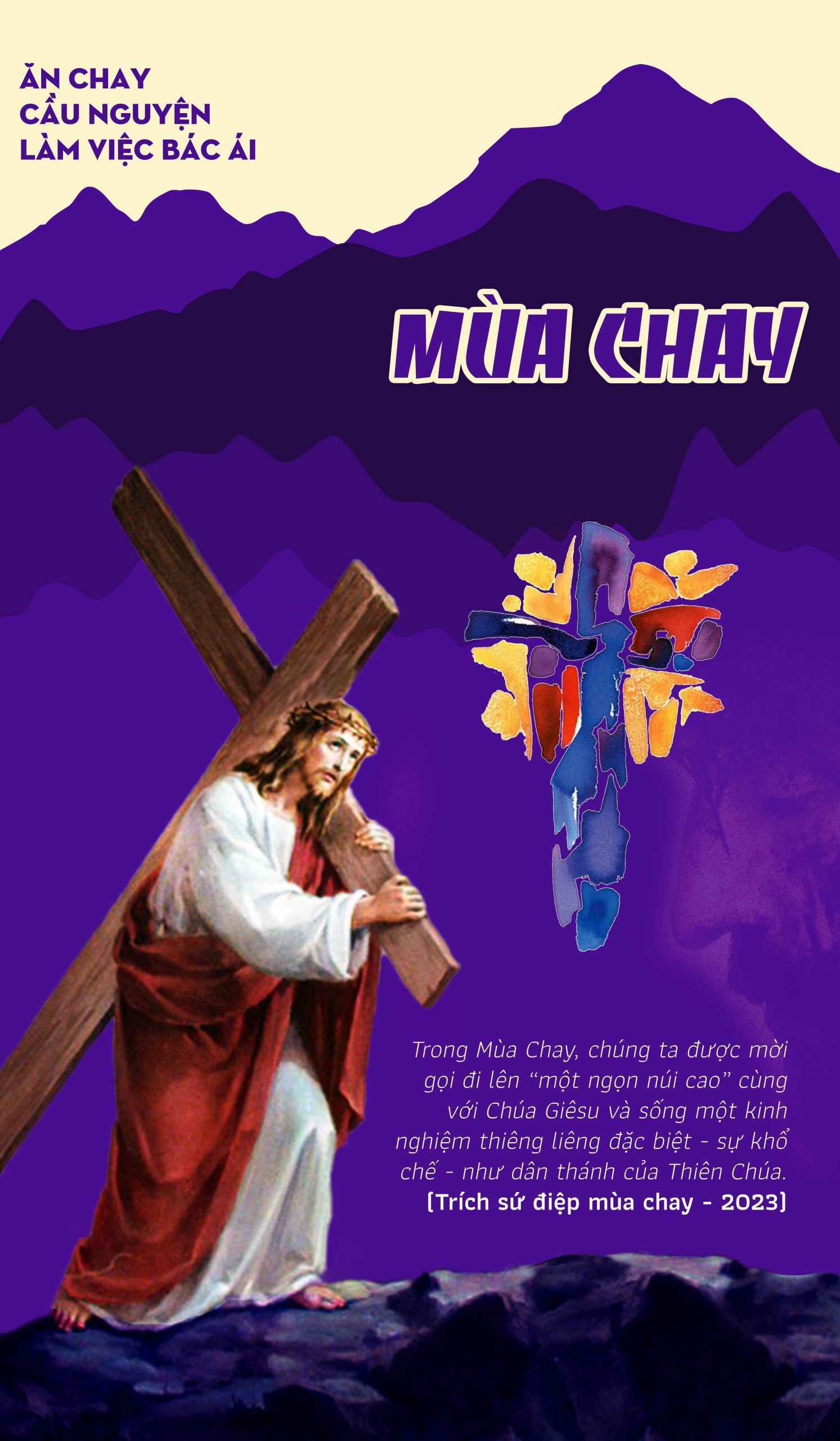 THÔNG BÁO : CHƯƠNG TRÌNH MÙA CHAY THÁNH NĂM 2024