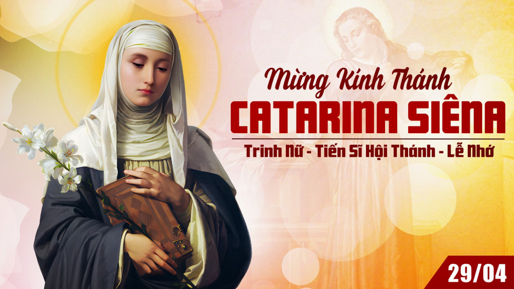 Ngày 29/04 Kính Thánh Catêrina đệ Siena