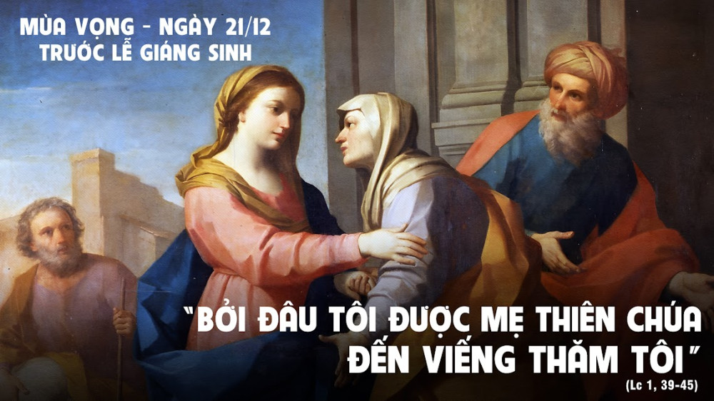 Chúa Nhật thứ Tư Mùa Vọng : Khiêm hạ mở lòng đón Chúa