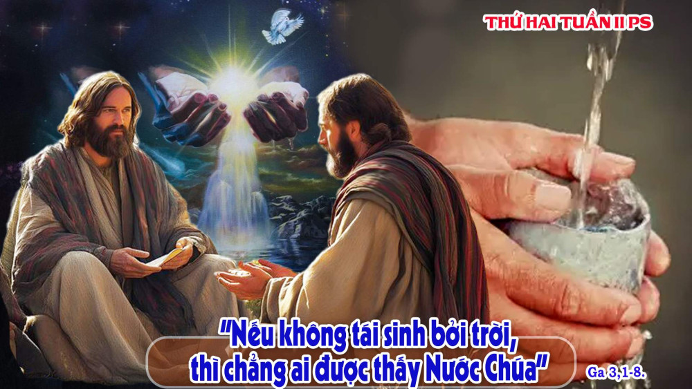 Thứ Hai Tuần II Phục Sinh : SỰ SINH RA MỚI TRONG ÁNH SÁNG VÀ THẦN KHÍ