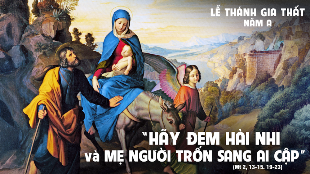 CHÚA NHẬT THÁNH GIA: GƯƠNG MẪU CỦA ĐỨC TIN VÂNG PHỤC VÀ TÌNH YÊU