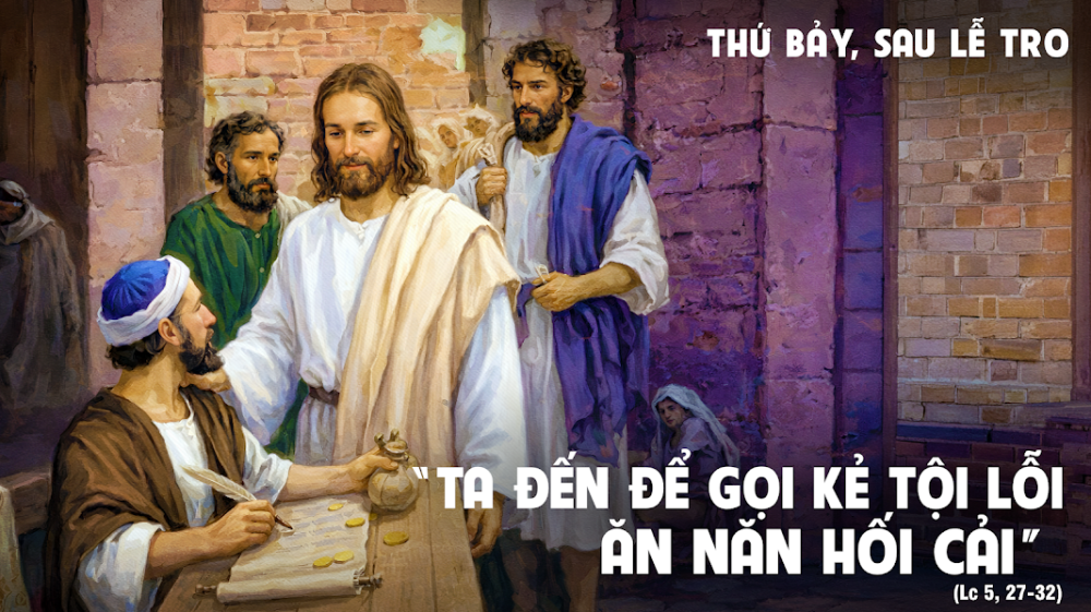 Thứ Bảy sau Lễ Tro : THIÊN CHÚA  MUỐN CHÚNG TA KHỎI TỘI